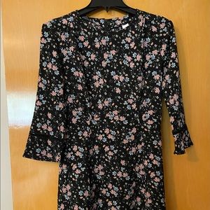Divided Floral Dress